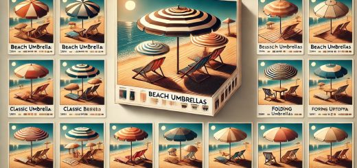 Types of Beach Umbrellas